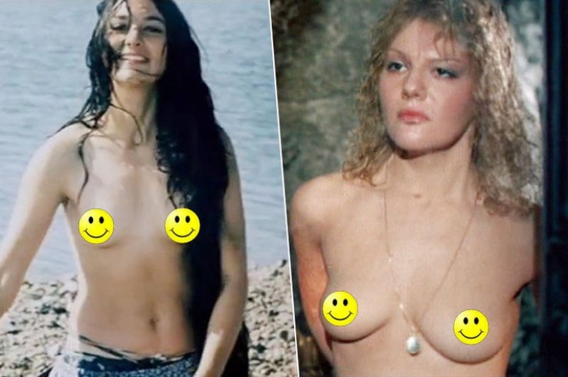 Las estrellas del cine Soviético en Topless escenas en las que usted podría no notar