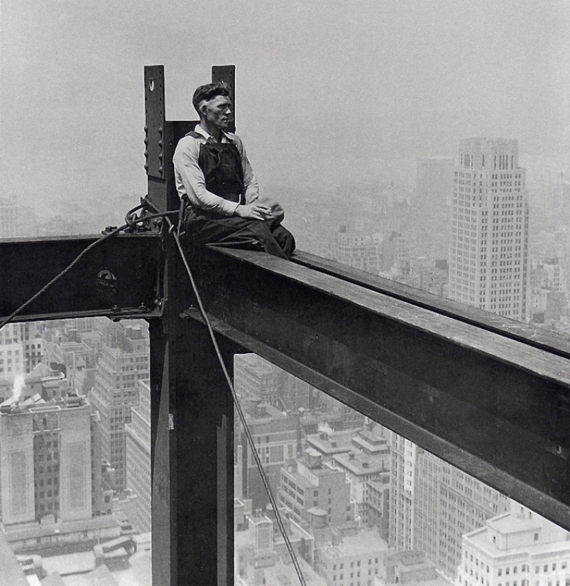Las fotos más vertiginosas de la construcción de rascacielos de Nueva York