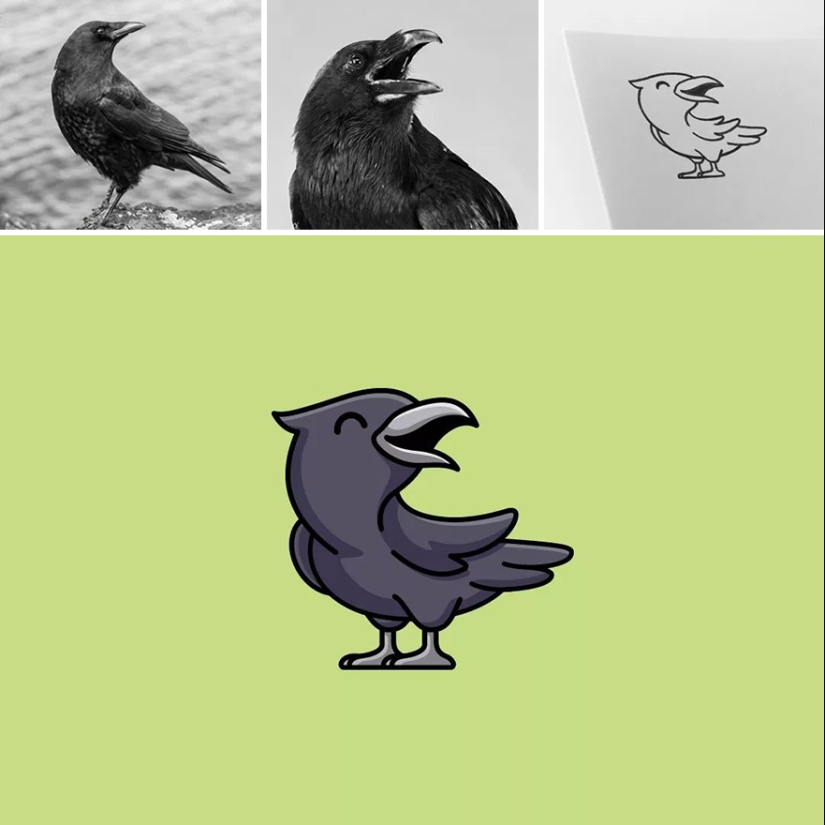 “Las inspiraciones pueden venir de todas partes”: 15 lindas ilustraciones de este diseñador de logotipos