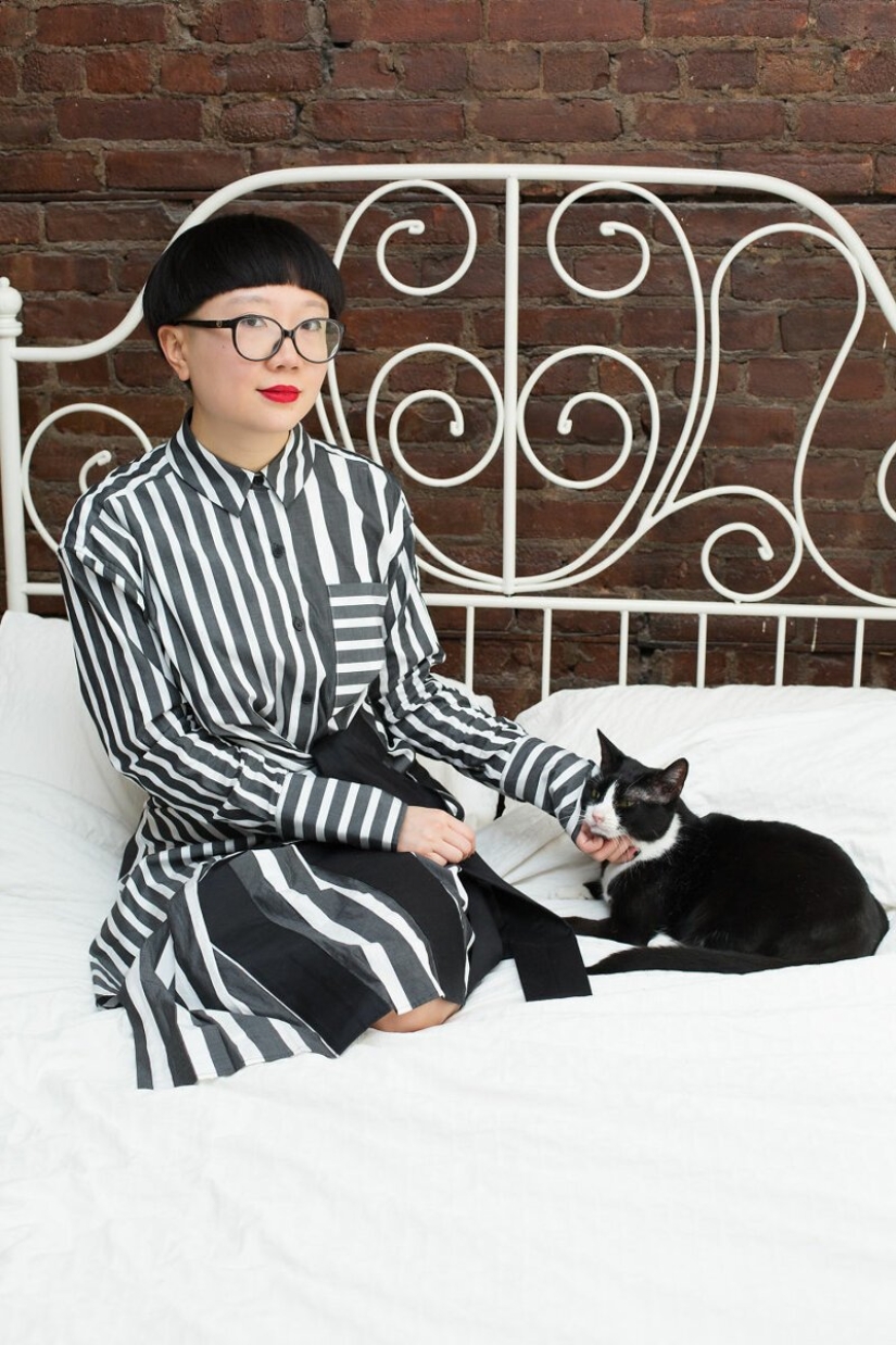 "Las niñas y los gatos": un fotógrafo de nueva York en contra de los estereotipos acerca de crazy cat ladies