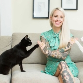 "Las niñas y los gatos": un fotógrafo de nueva York en contra de los estereotipos acerca de crazy cat ladies