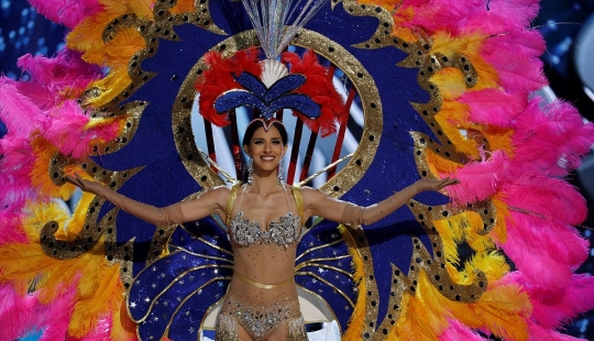 Las participantes del certamen Miss Universo 2016 mostraron sus versiones de trajes nacionales