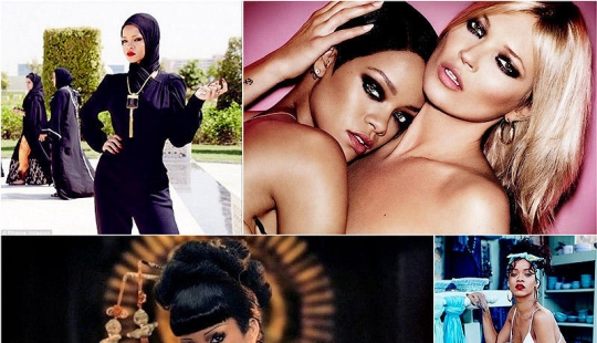 Las sesiones de fotos más originales de Rihanna