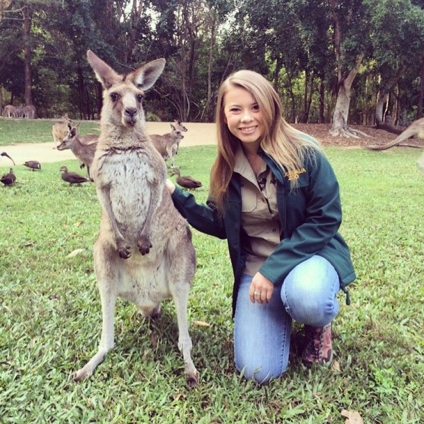 Legendary Steve Irwin&#39;s daughter is following in her father&#39;s footsteps