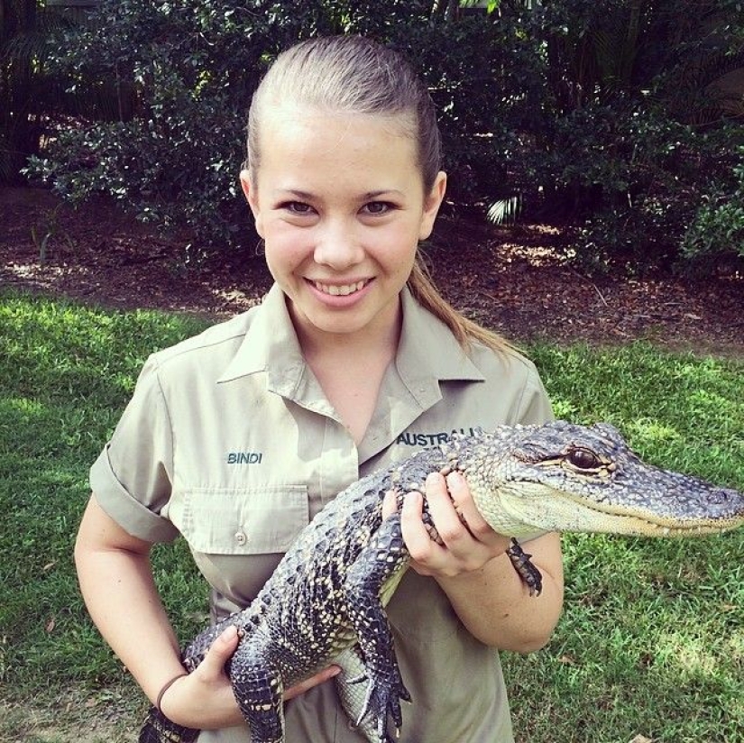 Legendary Steve Irwin&#39;s daughter is following in her father&#39;s footsteps