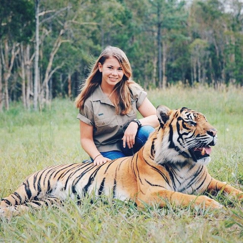 Legendary Steve Irwin&#39;s daughter is following in her father&#39;s footsteps