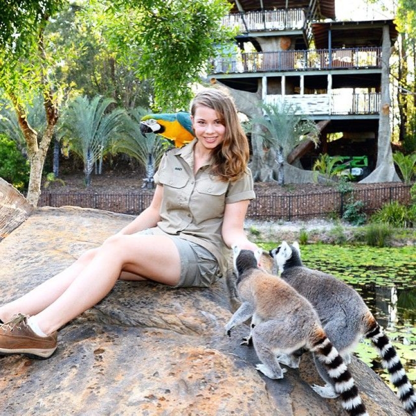 Legendary Steve Irwin&#39;s daughter is following in her father&#39;s footsteps