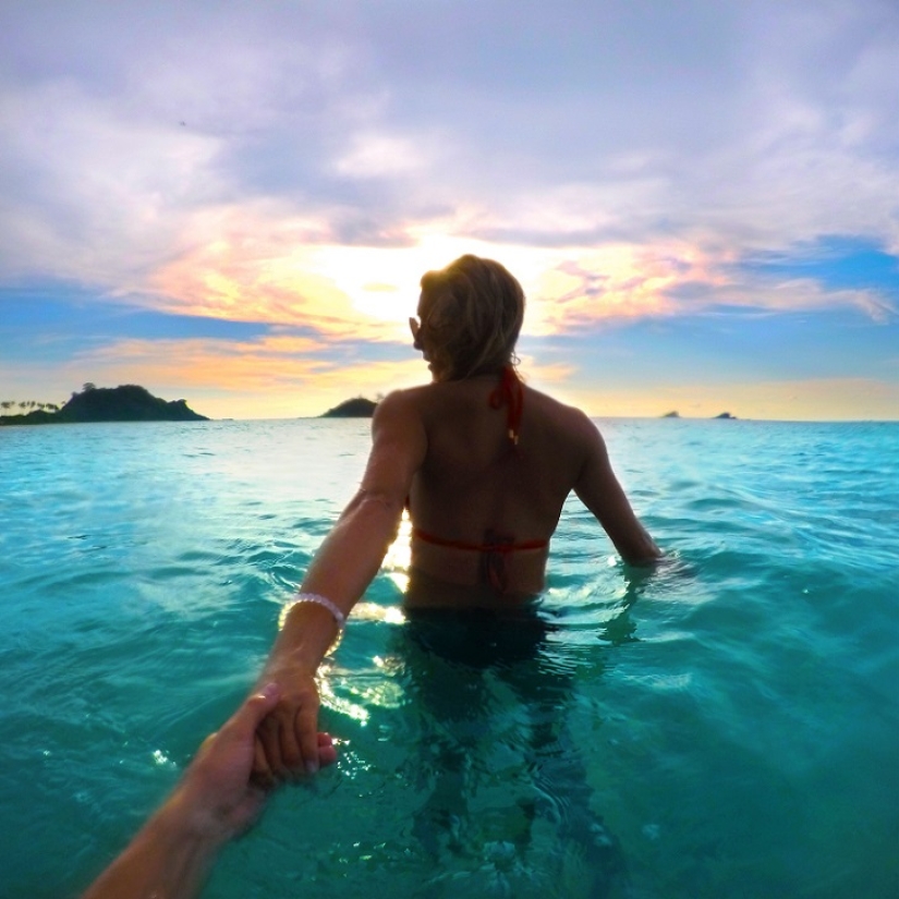 Let&#39;s go: Christian Leblanc follows his girlfriend around the world