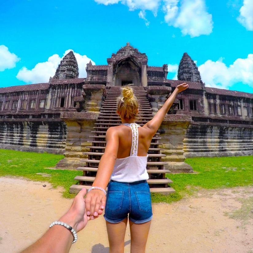 Let&#39;s go: Christian Leblanc follows his girlfriend around the world