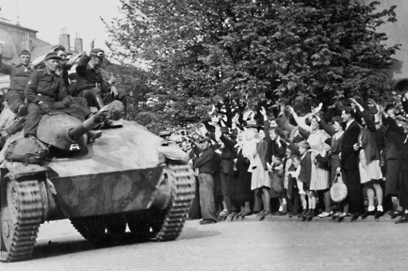 "Let's go to cut down the Germans": how collaborators from the Russian Liberation Army liberated Prague in 1945