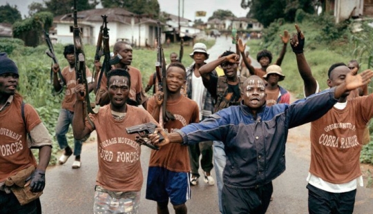 Liberian maniacs Samuel Doe and Charles Taylor, or The Story of a Failed Democracy