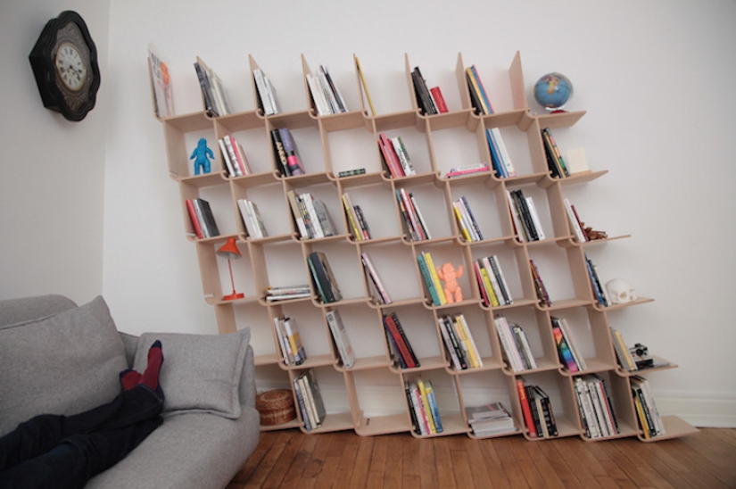 Librerías creativas que agregarán un toque a un interior aburrido