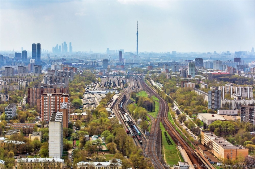 Life around the Moscow Ring Road...