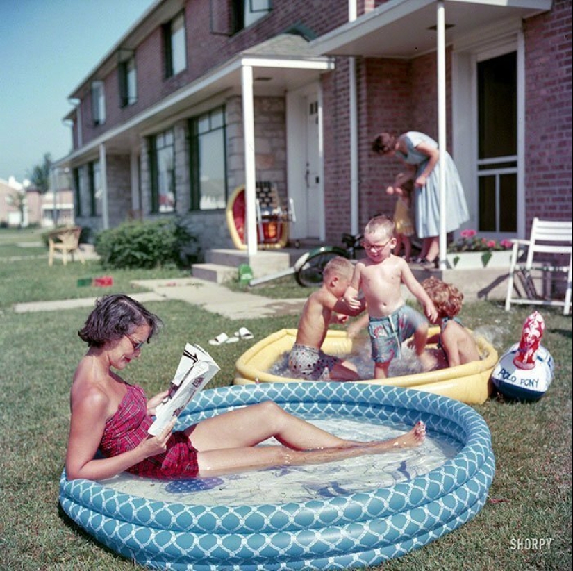 Life in the US in the 50s: rare photos