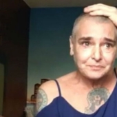 Llorando Sinead O'Connor grabó un mensaje de video sobre la lucha contra la depresión