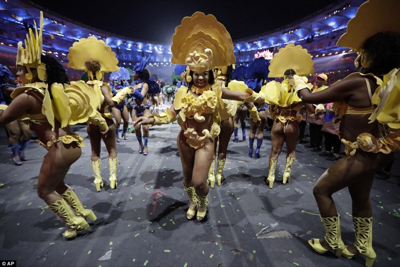 Lo más destacado de la ceremonia de apertura de los Juegos Olímpicos de Verano en Río de Janeiro