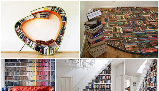 Lo que debería estar en la casa de los sueños de cualquier amante de los libros.
