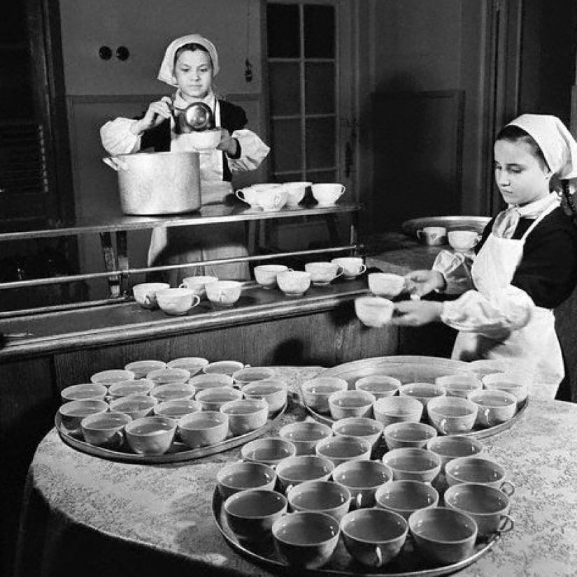 Lo que para alimentar a los niños en la unión Soviética instituciones