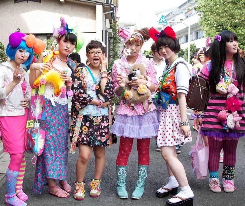 Loca moda japonesa Harajuku