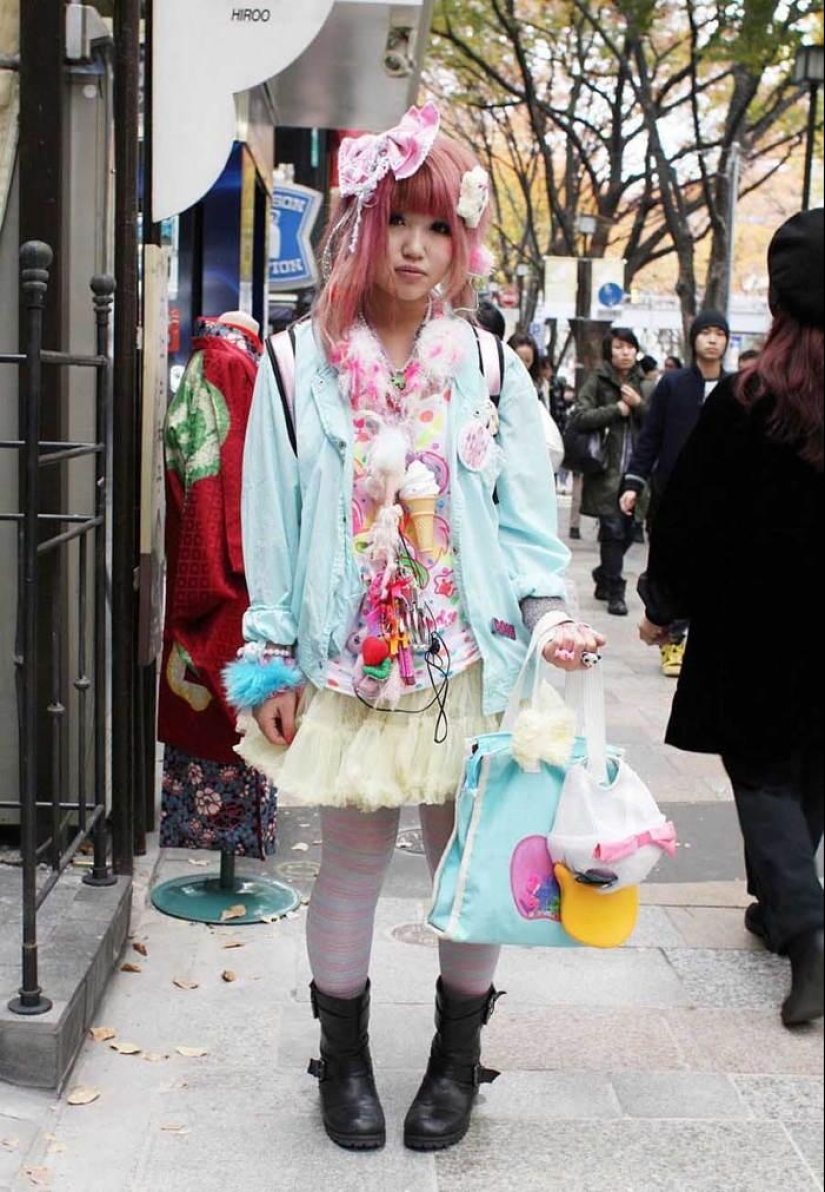 Loca moda japonesa Harajuku