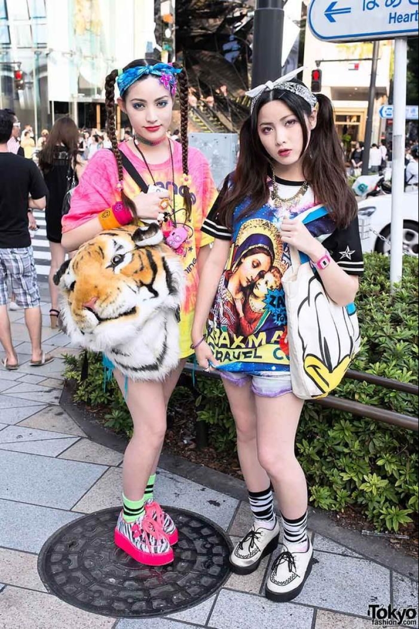 Loca moda japonesa Harajuku