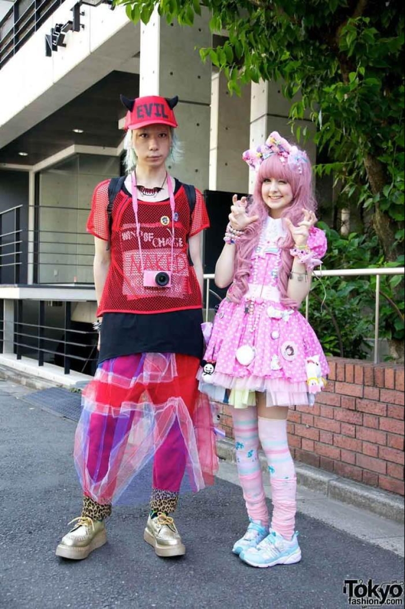 Loca moda japonesa Harajuku