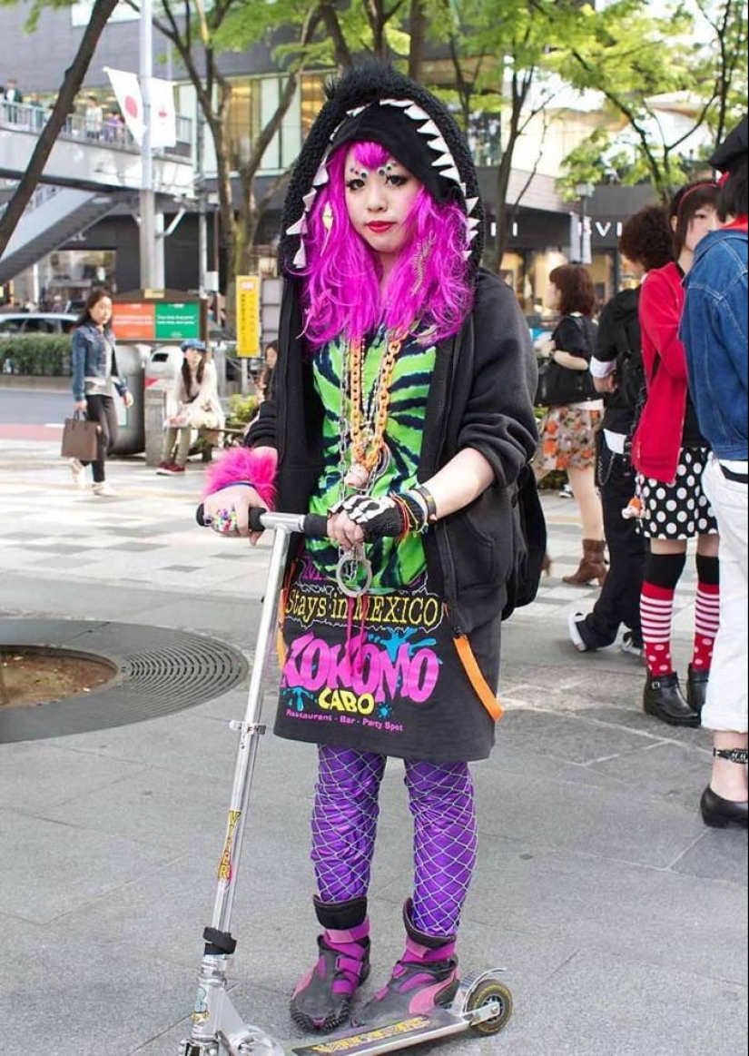 Loca moda japonesa Harajuku