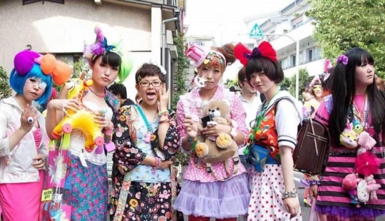 Loca moda japonesa Harajuku