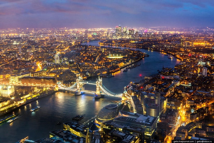 Londres desde una altura