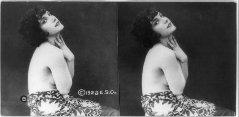 Long before VR porn, there was this: stereo pictures of sexy girls of the 20s