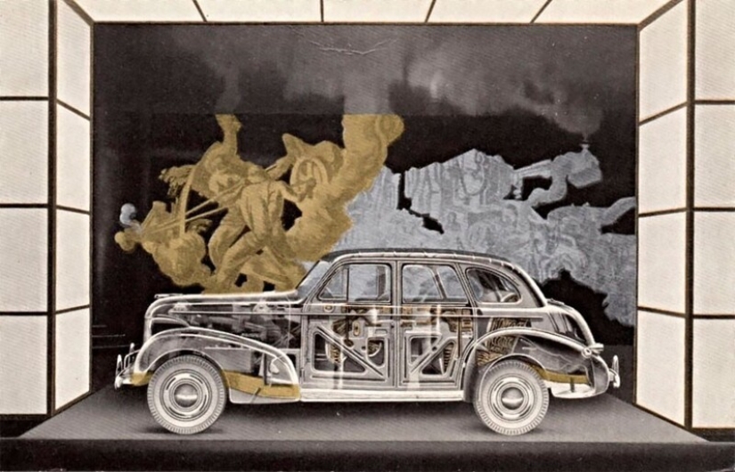 Looks like the car Ghost Pontiaс Plexiglas 1939