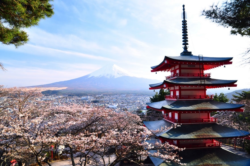 Los 15 lugares más bellos de Japón