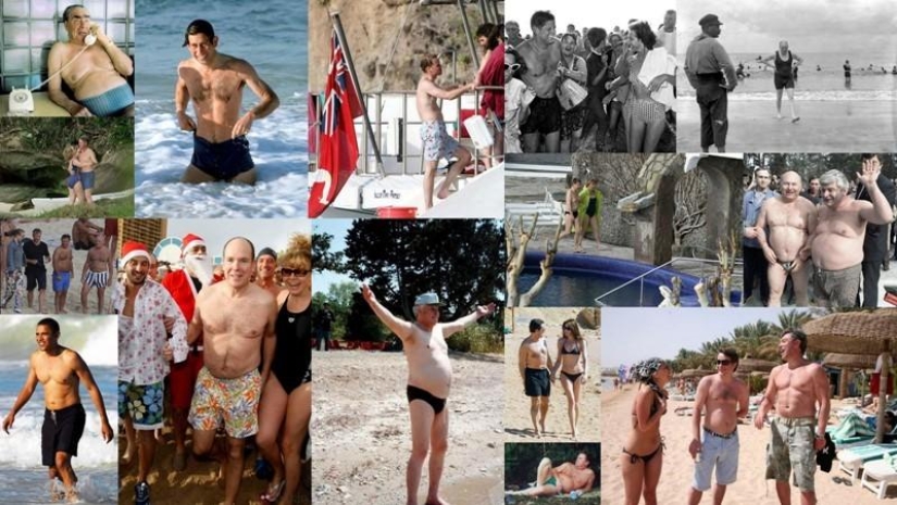 Los 15 trajes de playa más expresivos de los políticos