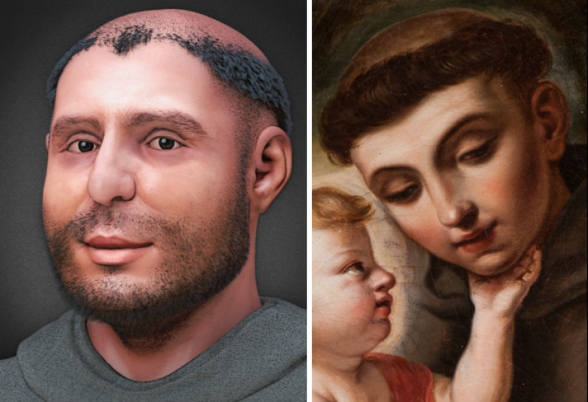 Los científicos recrear rostros de las personas que vivieron hace siglos, y es algo que no estamos acostumbrados los libros de texto