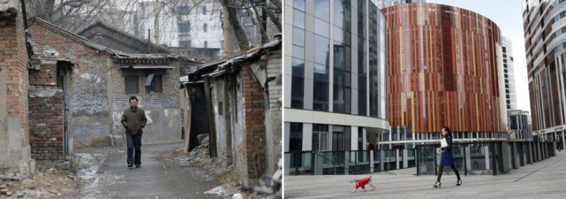 Los contrastes sociales de China: pobres y ricos