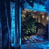 Los diseñadores de Apple han transformado un hotel de Londres para Navidad