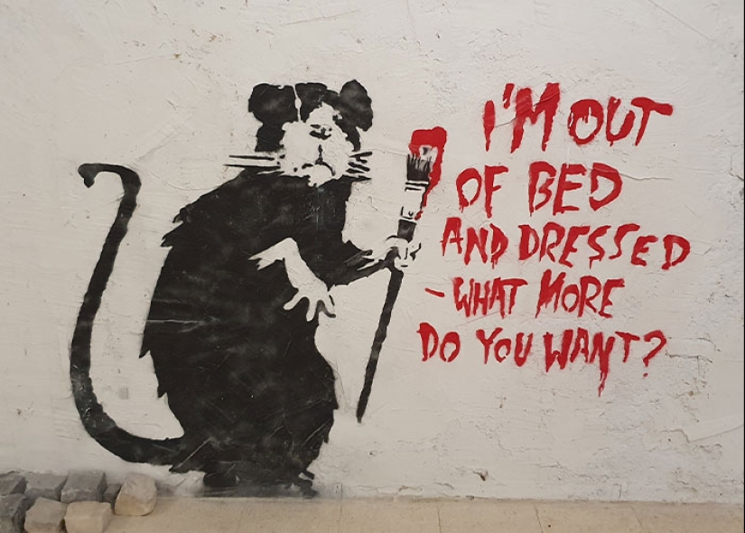 Los fanáticos de Banksy quedan atónitos cuando el artista “confirma” el nombre en una entrevista resurgida