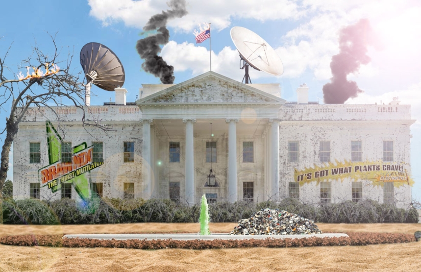 Los maestros de Photoshop esperan con ansias el diseño de la Casa Blanca después de que Trump se mude allí