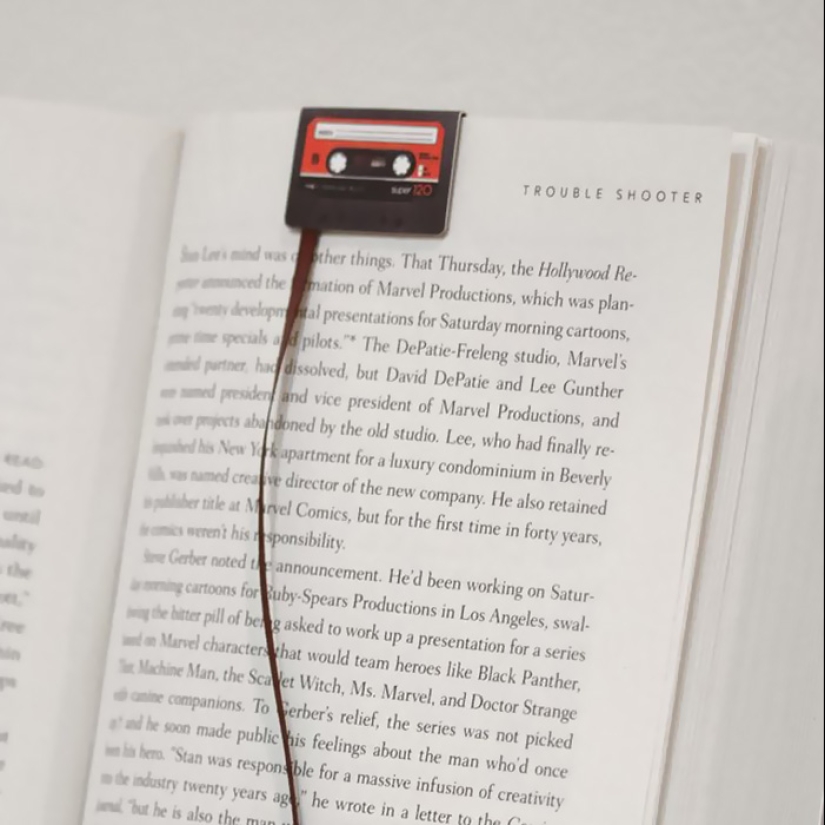 Los marcapáginas más creativos para los verdaderos amantes de la lectura