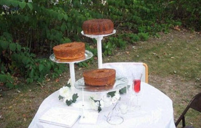 Los peores pasteles de boda que harán llorar a cualquier novia
