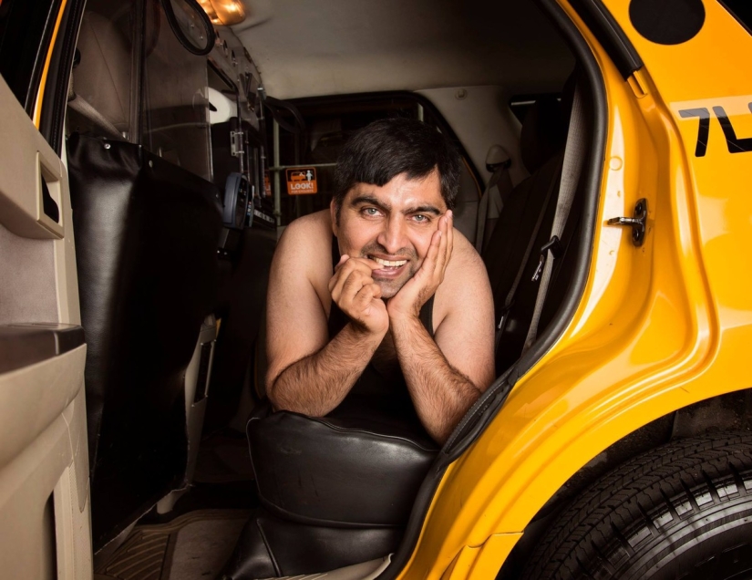 Los taxistas de Nueva York protagonizaron nuevamente el calendario anti-glamour