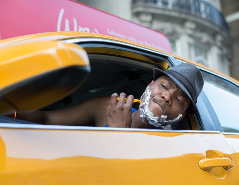 Los taxistas de Nueva York protagonizaron nuevamente el calendario anti-glamour