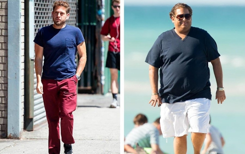 Lost the battle for the press and waist: 9 ever-growing and losing weight stars