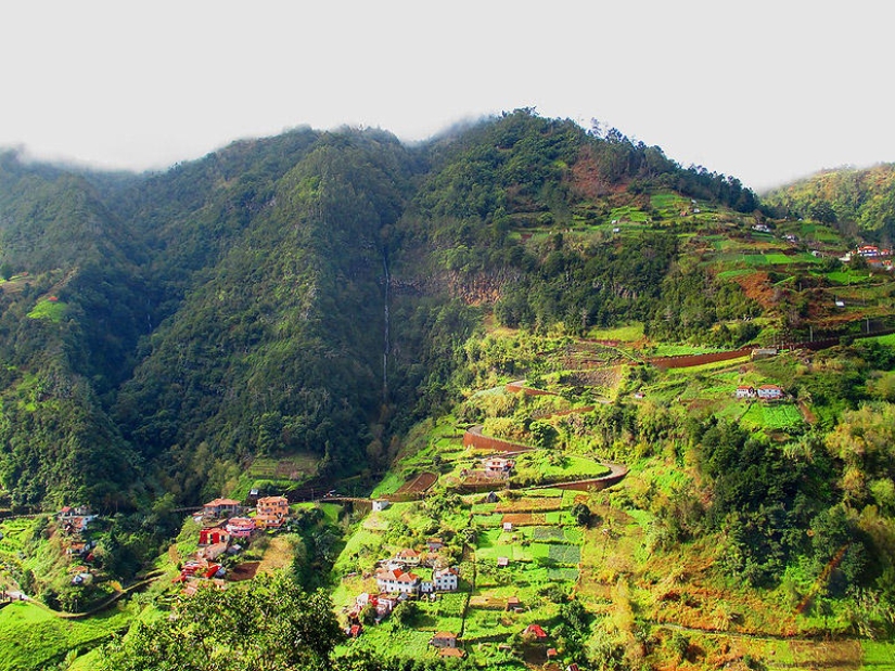 Madeira. Walk from Santana to Funchal