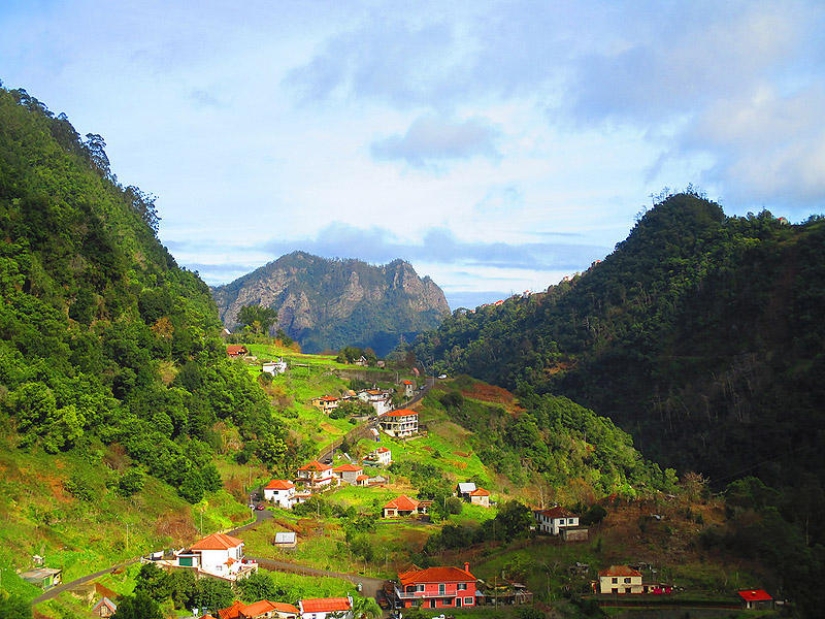 Madeira. Walk from Santana to Funchal