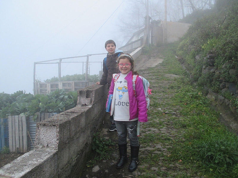 Madeira. Walk from Santana to Funchal