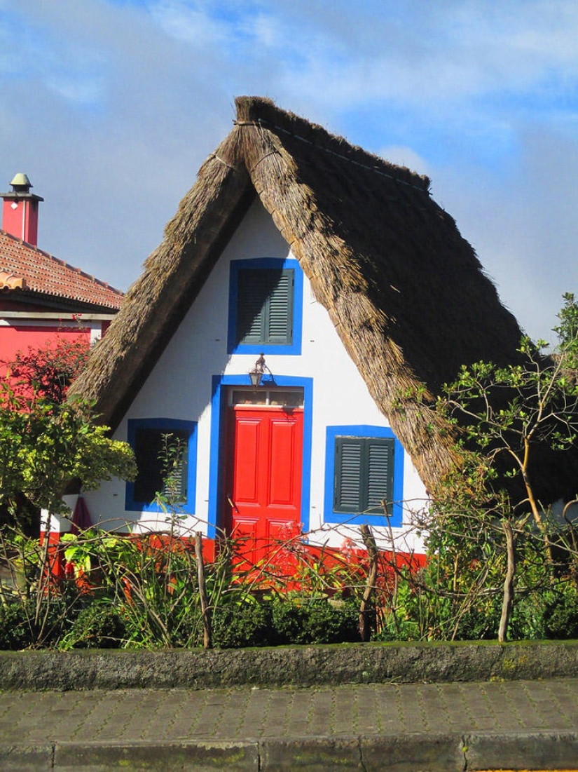 Madeira. Walk from Santana to Funchal