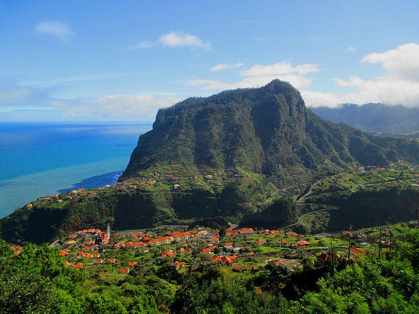 Madeira. Walk from Santana to Funchal