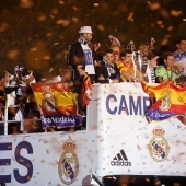 Madrid celebrates Real Madrid victory