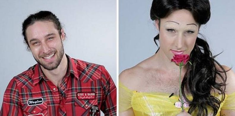 Makeup Artist Turned These Five Guys Into Beautiful Disney Princesses